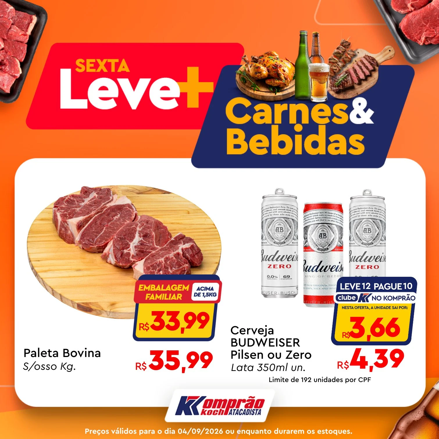 Ofertas Komprão Koch Atacadista