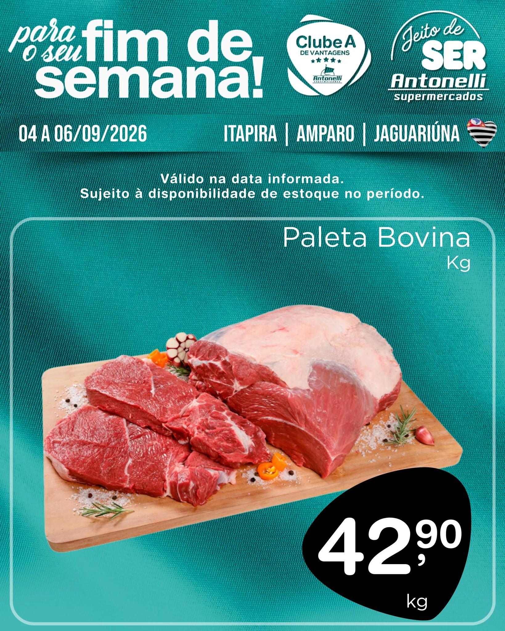 Ofertas Antonelli Supermercados – 06/09/2026