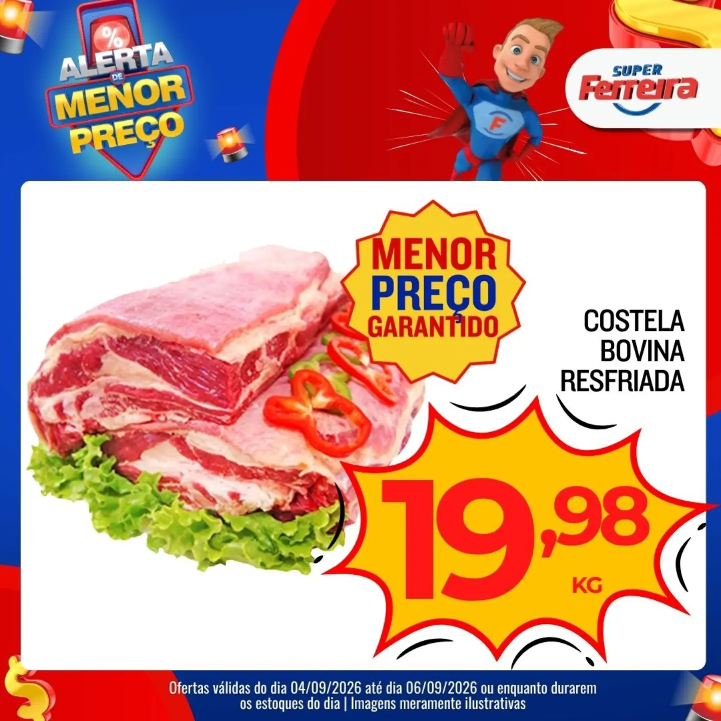 Ofertas Super Ferreira – 06/09/2026