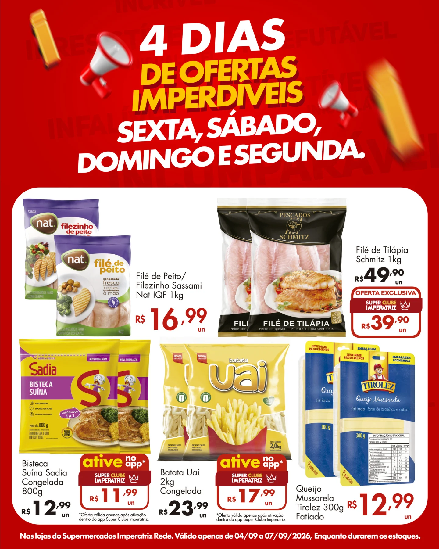 Ofertas Rede Supermercados Imperatriz
