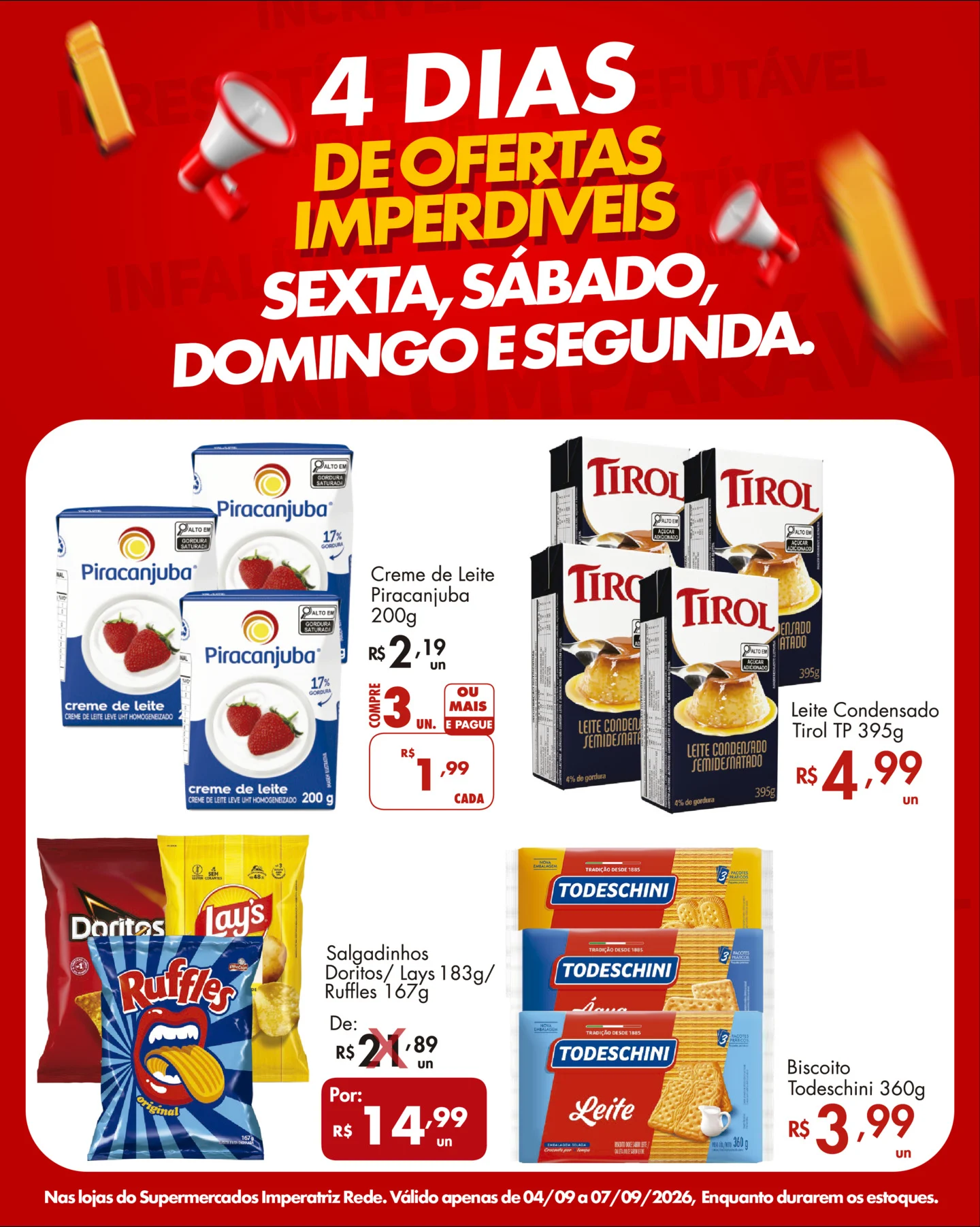 Ofertas Rede Supermercados Imperatriz