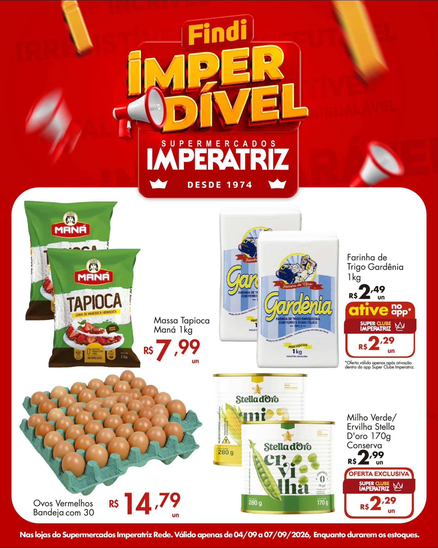 Ofertas Rede Supermercados Imperatriz