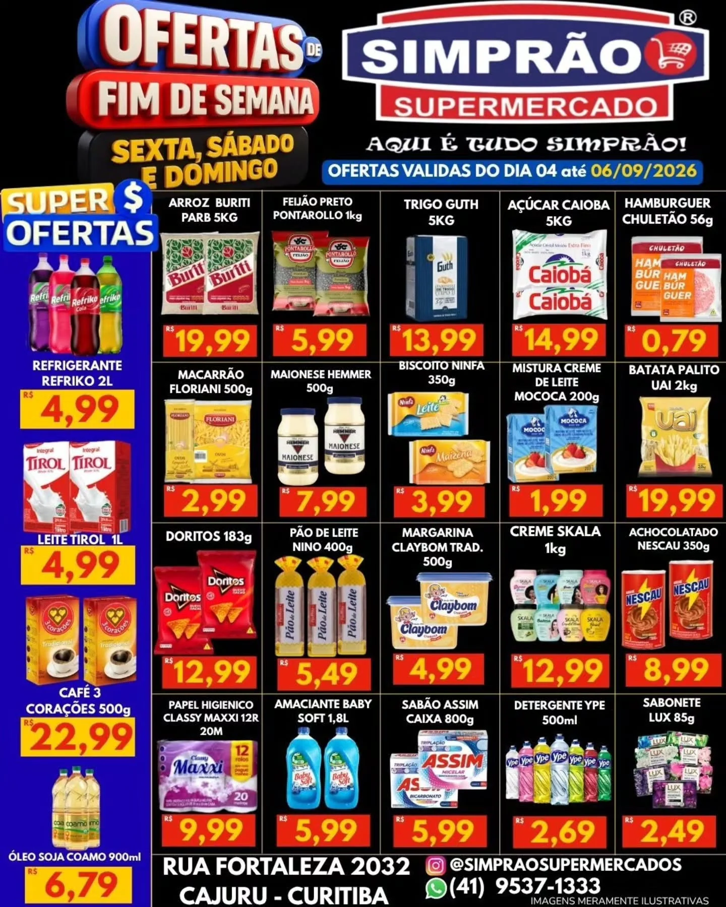 Ofertas simprão supermercados