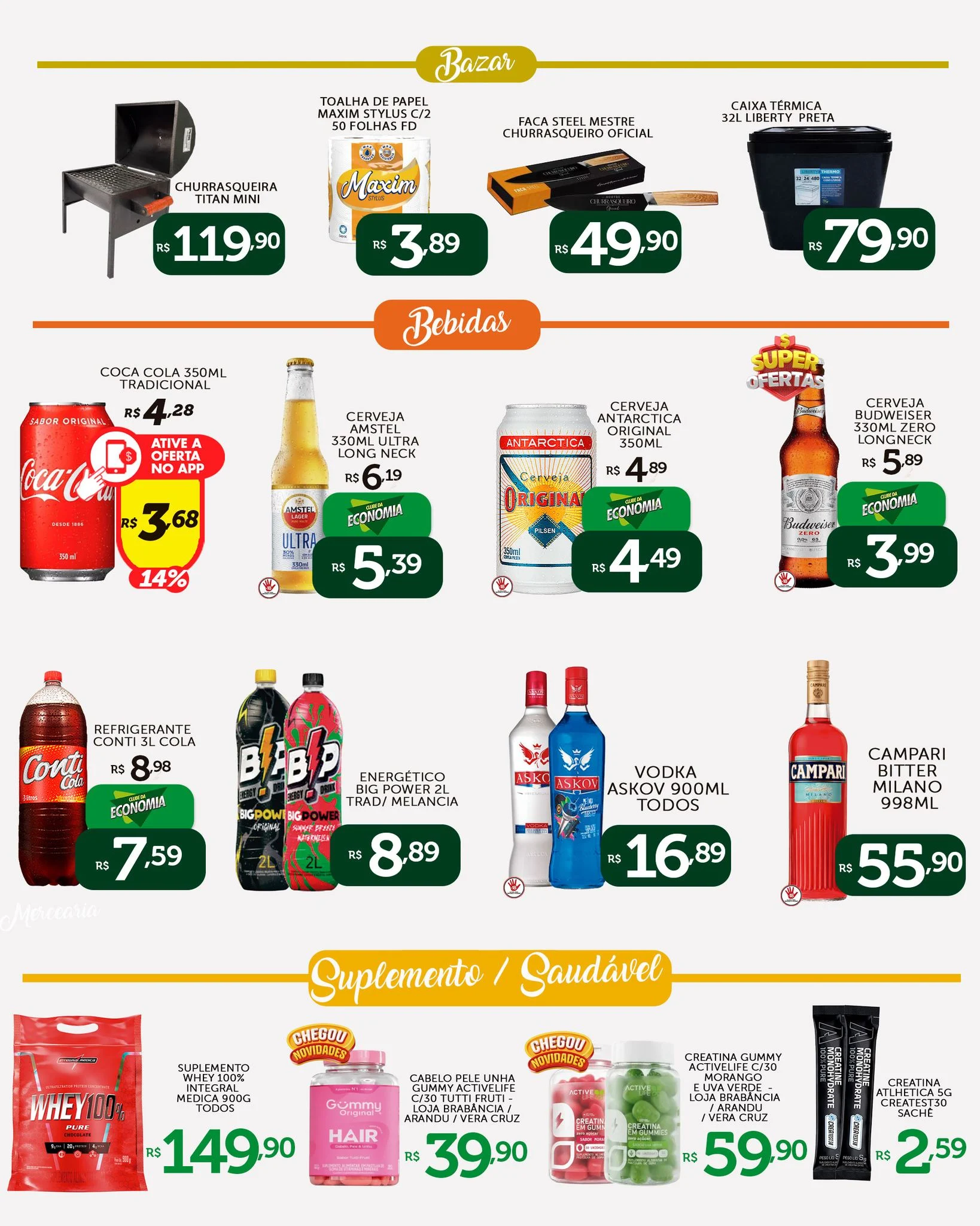 Ofertas Saladão Supermercados