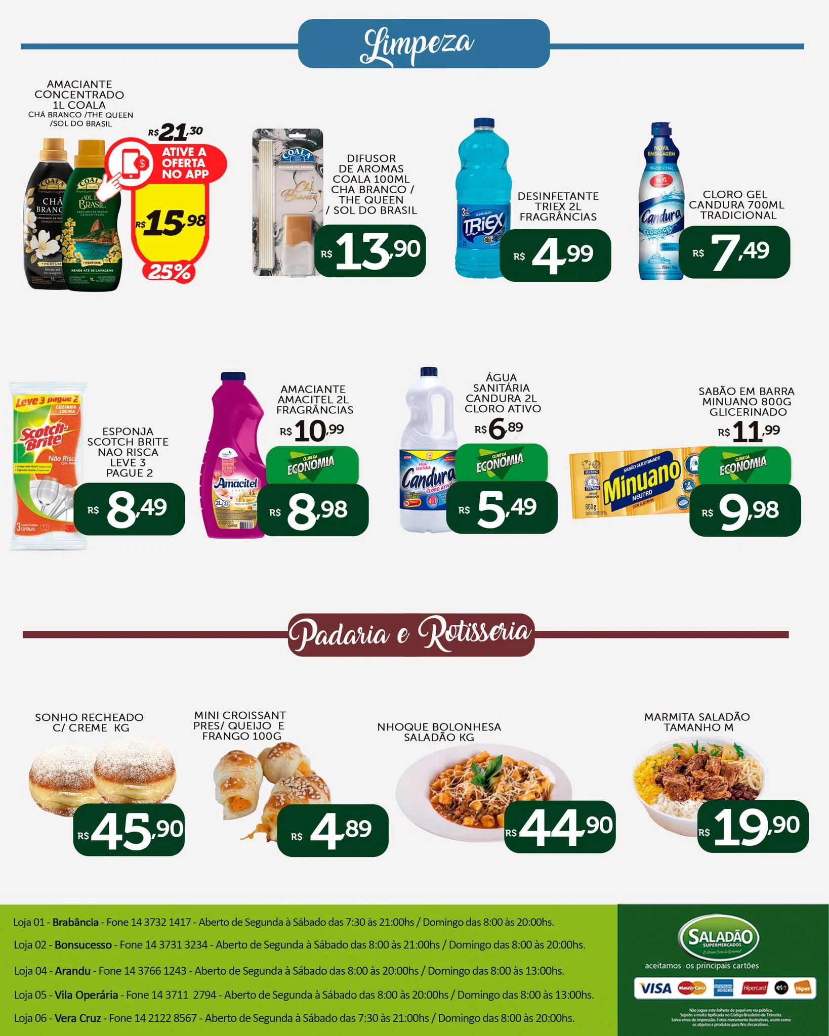 Ofertas Saladão Supermercados