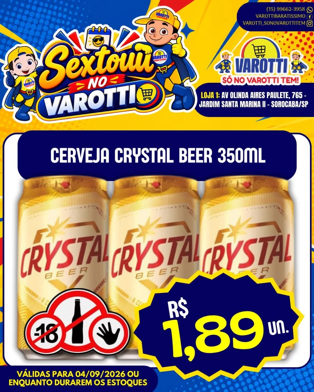 Ofertas Varotti- só no varotti tem