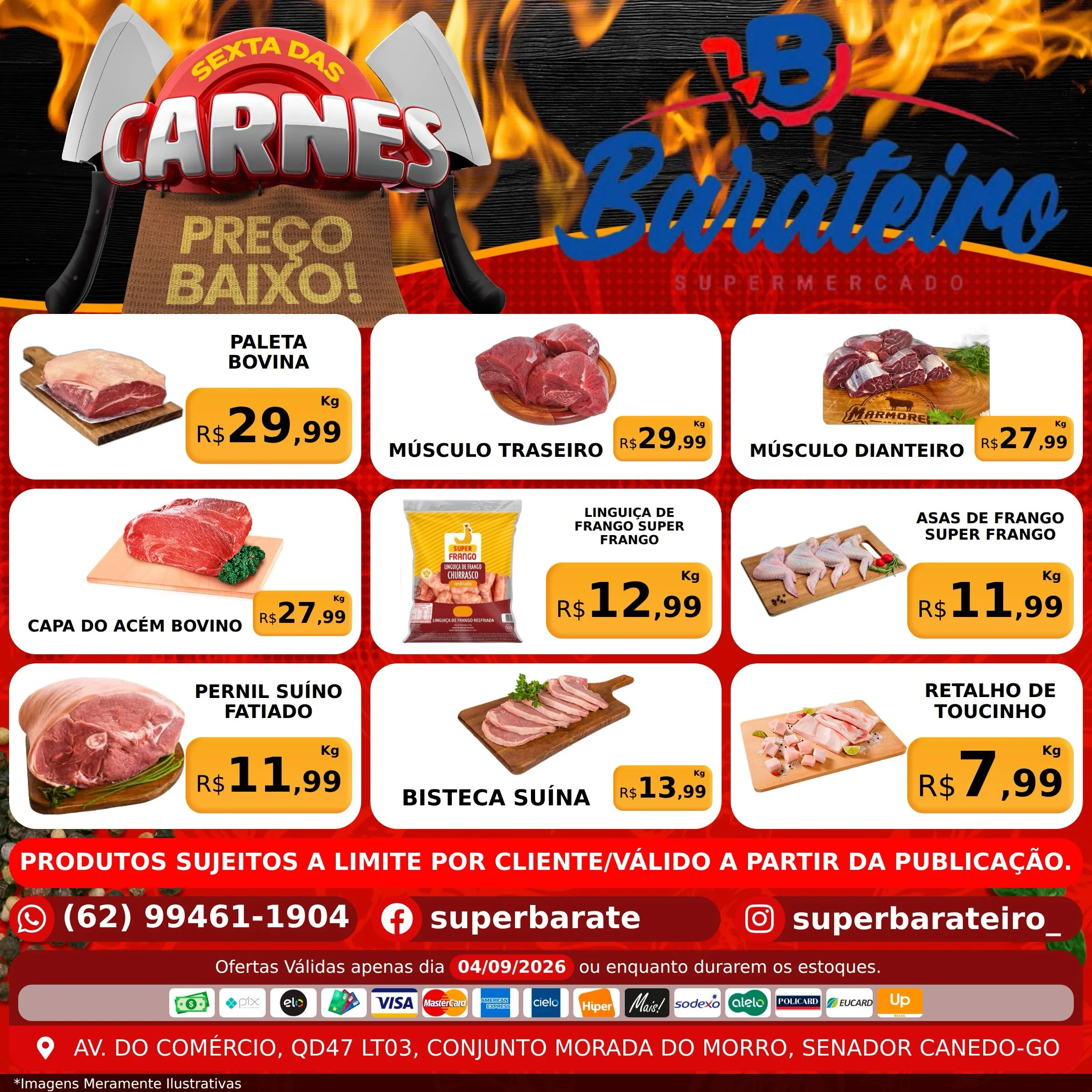 Ofertas SUPERMERCADO em SENADOR CANEDO