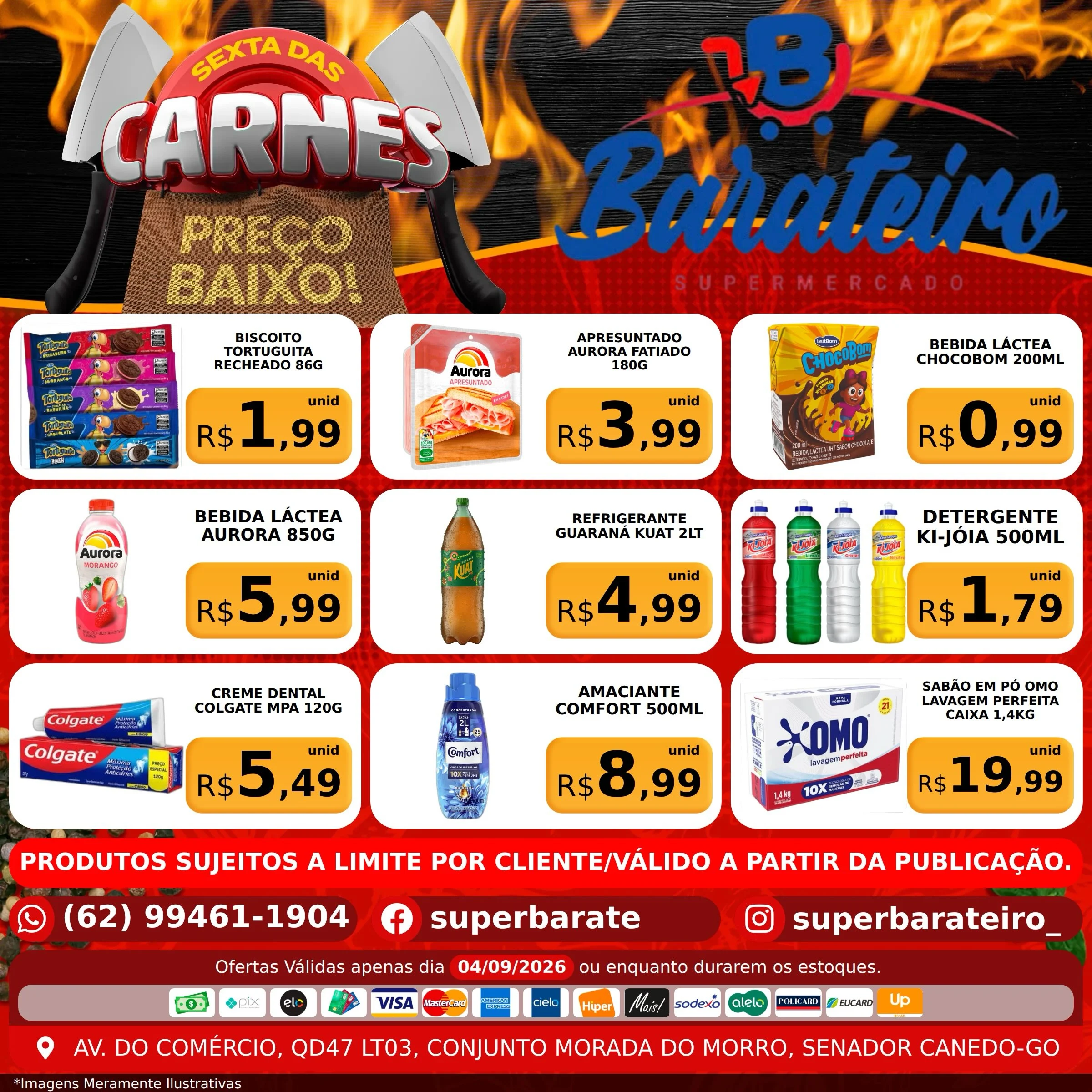 Ofertas SUPERMERCADO em SENADOR CANEDO