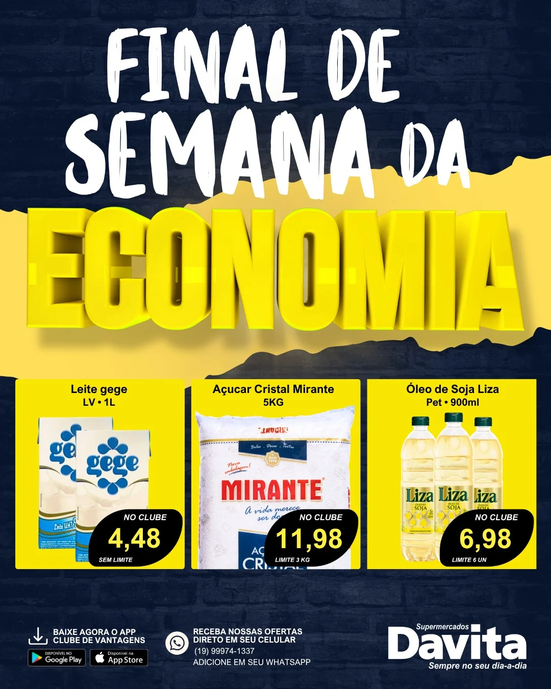 Ofertas Supermercados Davita – 06/09/2026