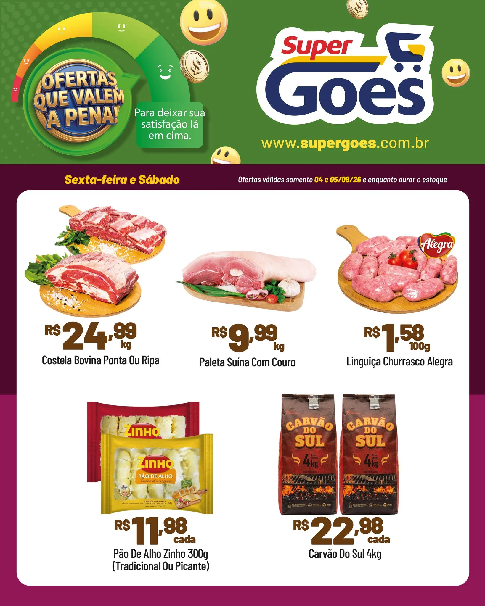 Ofertas Supermercados Goes – 05/09/2026