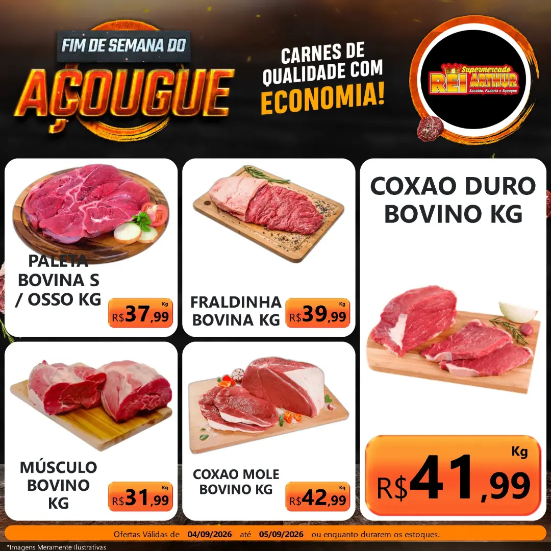 Ofertas Supermercado Rei Arthur💥