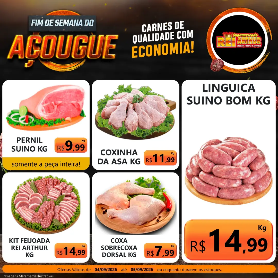 Ofertas Supermercado Rei Arthur💥