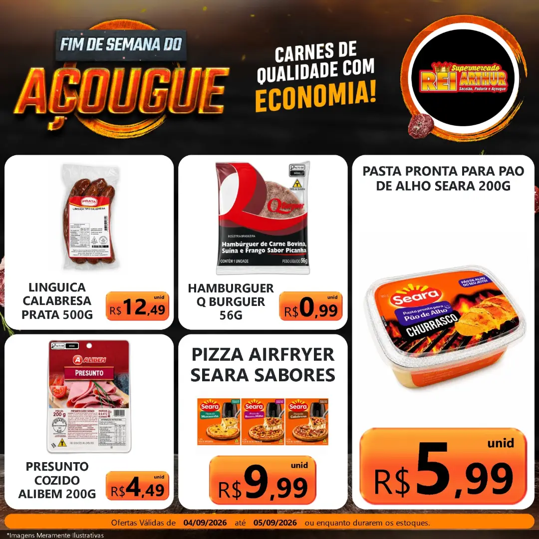 Ofertas Supermercado Rei Arthur💥