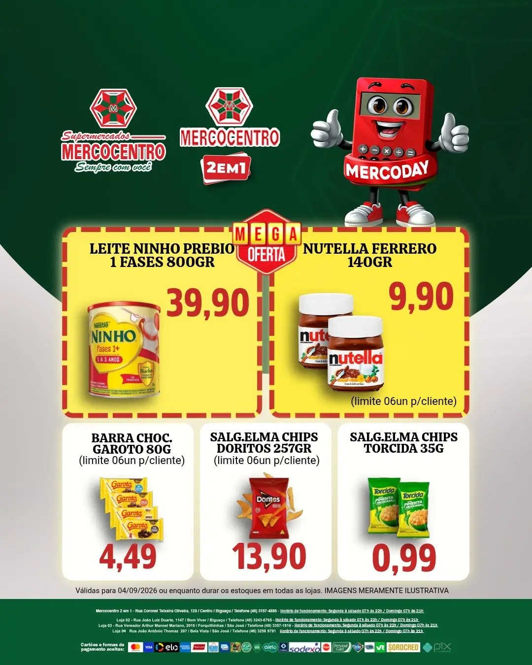 Ofertas SUPERMERCADOS MERCOCENTRO 🛒