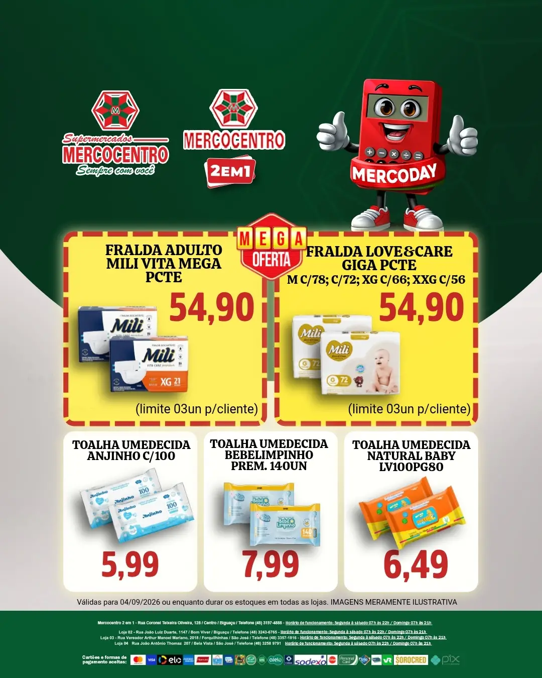 Ofertas SUPERMERCADOS MERCOCENTRO 🛒
