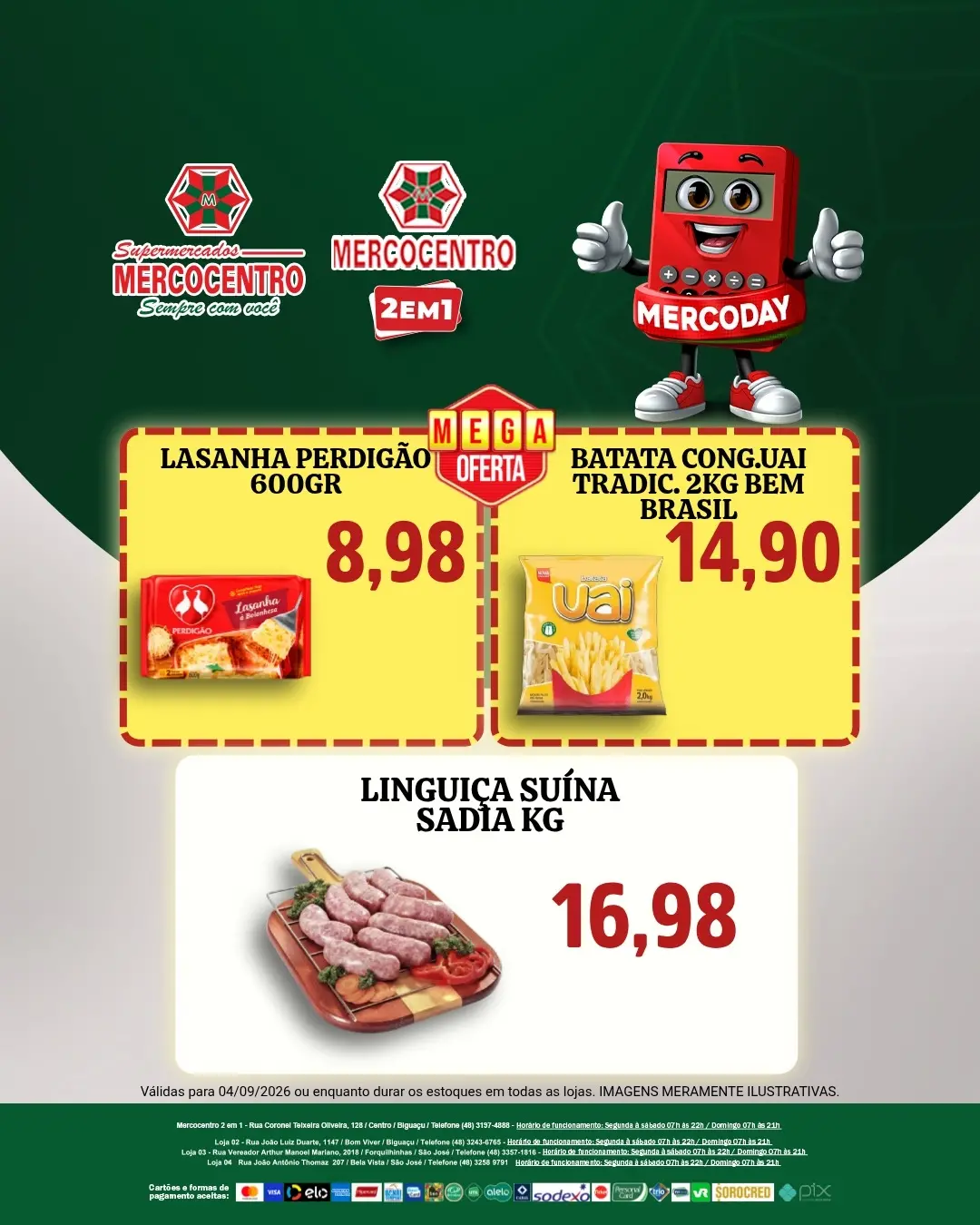 Ofertas SUPERMERCADOS MERCOCENTRO 🛒