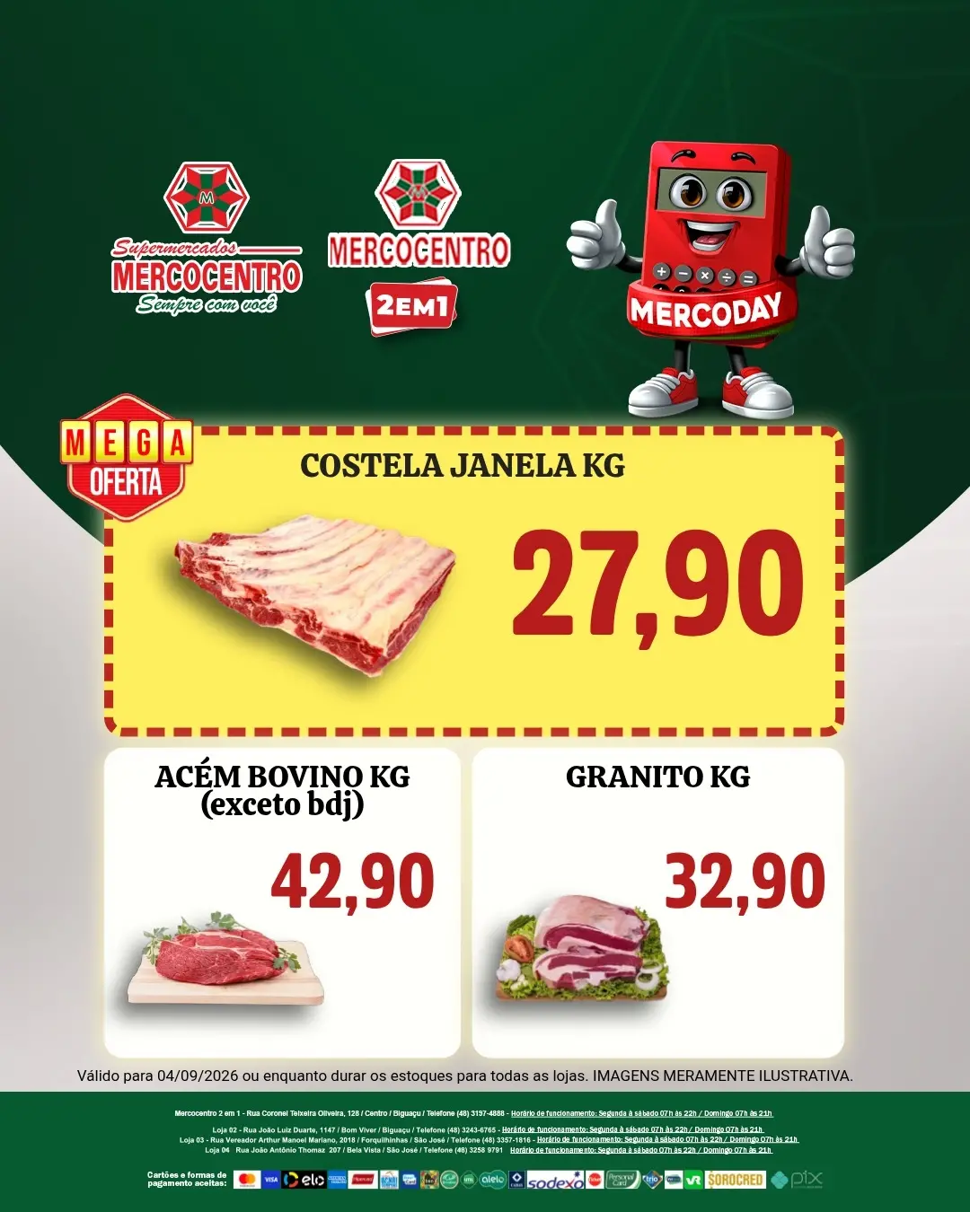 Ofertas SUPERMERCADOS MERCOCENTRO 🛒