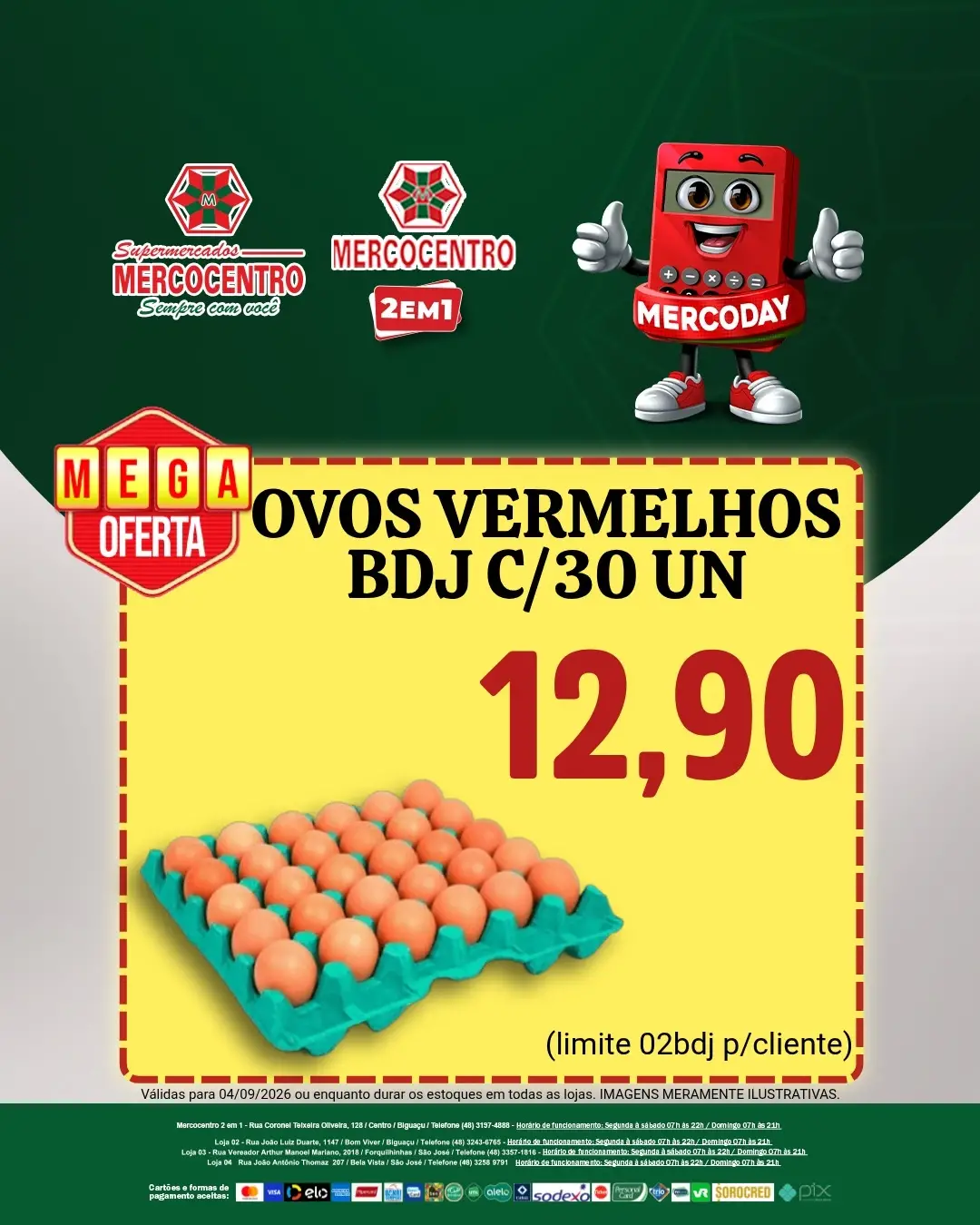 Ofertas SUPERMERCADOS MERCOCENTRO 🛒