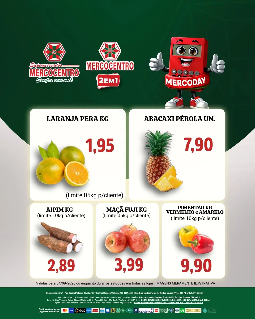 Ofertas SUPERMERCADOS MERCOCENTRO 🛒