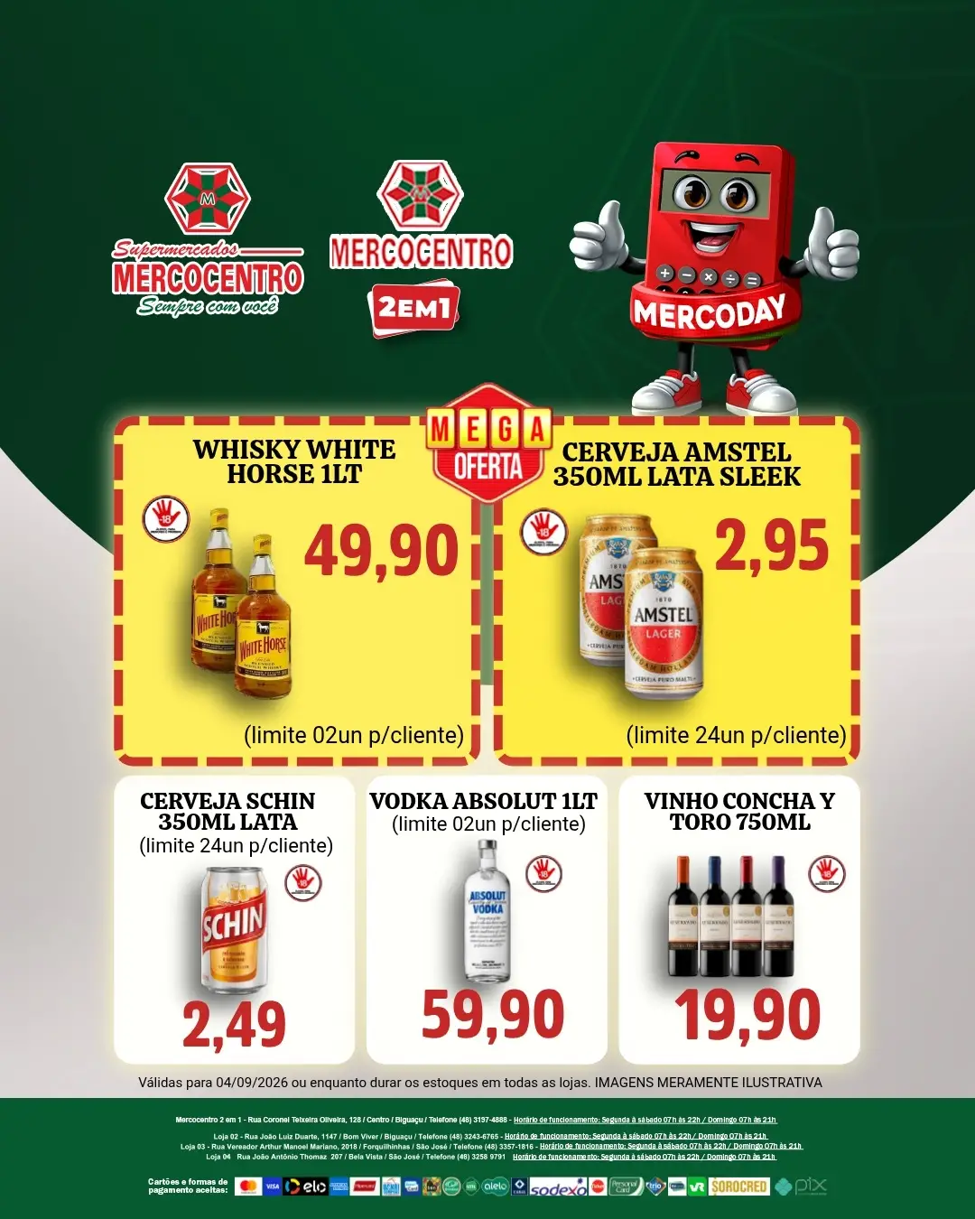 Ofertas SUPERMERCADOS MERCOCENTRO 🛒