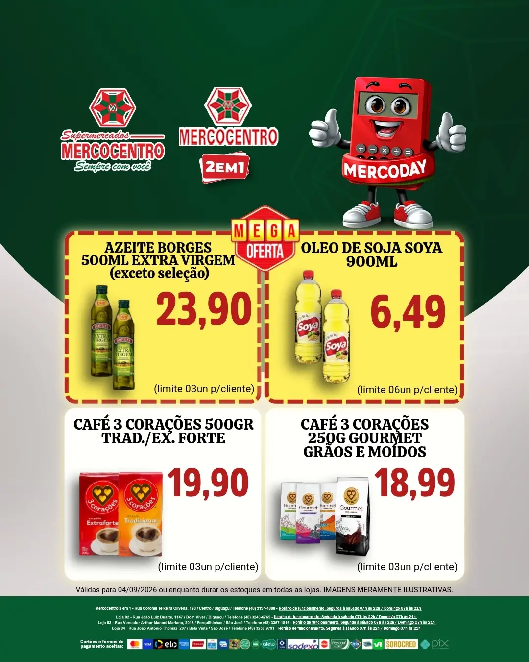Ofertas SUPERMERCADOS MERCOCENTRO 🛒