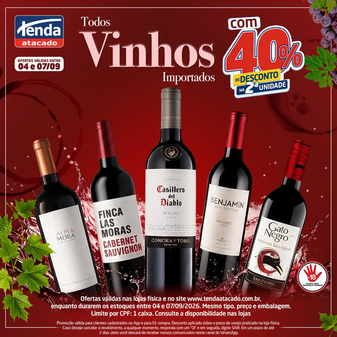 Ofertas Tenda Atacado – 07/09/2026