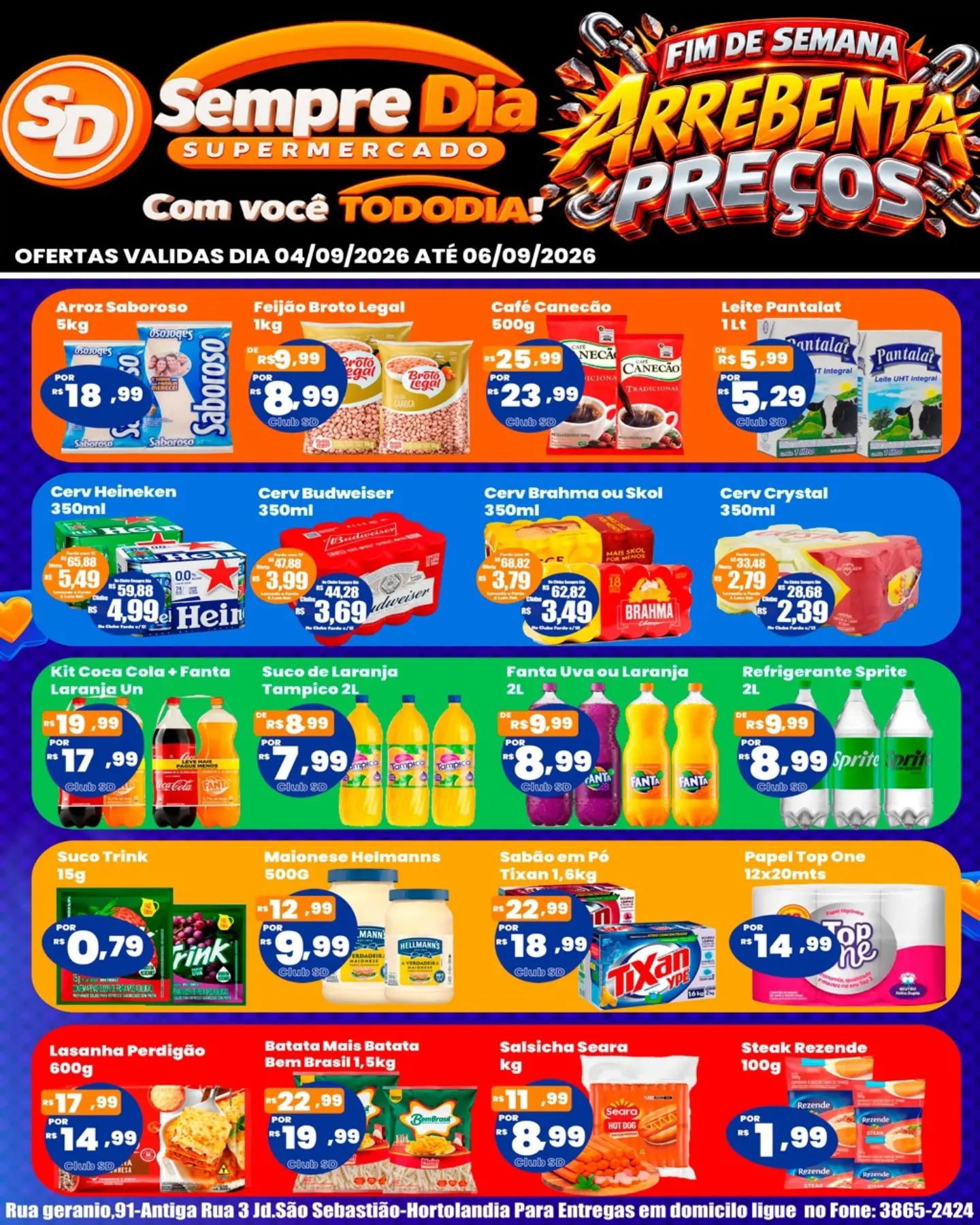 Ofertas Supermercado Sempre Dia – 06/09/2026