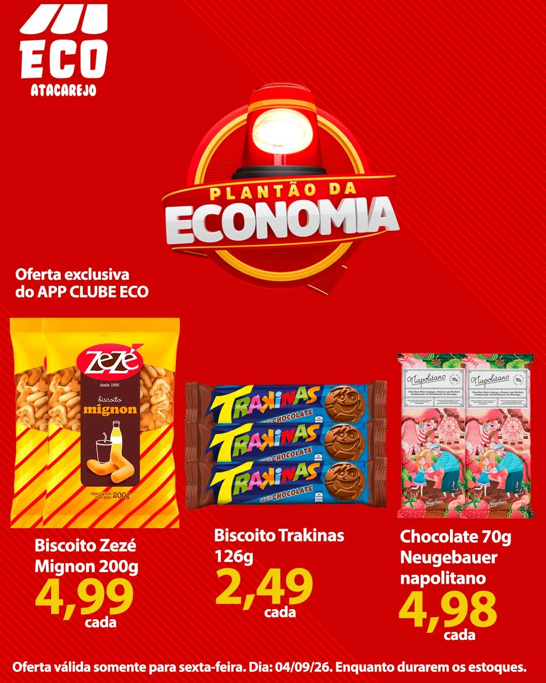 Ofertas Eco Atacarejo – 04/09/2026