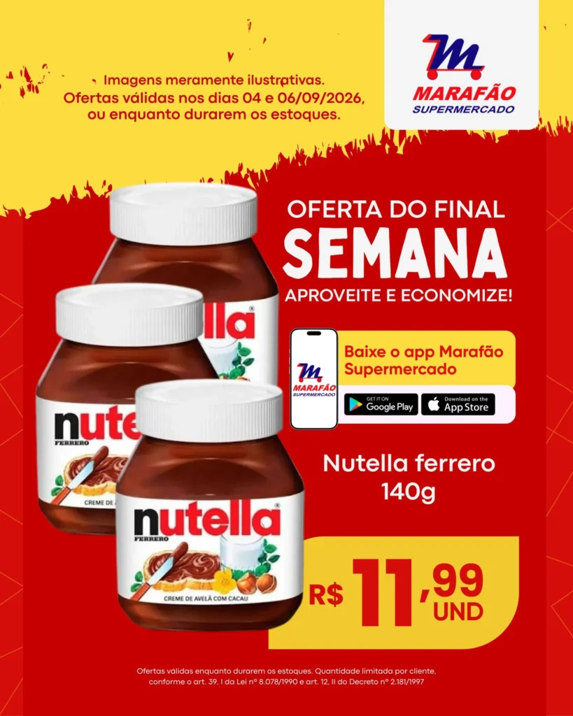 Ofertas Marafão Supermercado | Guariba – 06/09/2026 Ofertas Marafão Supermercado | Guariba – 06/09/2026