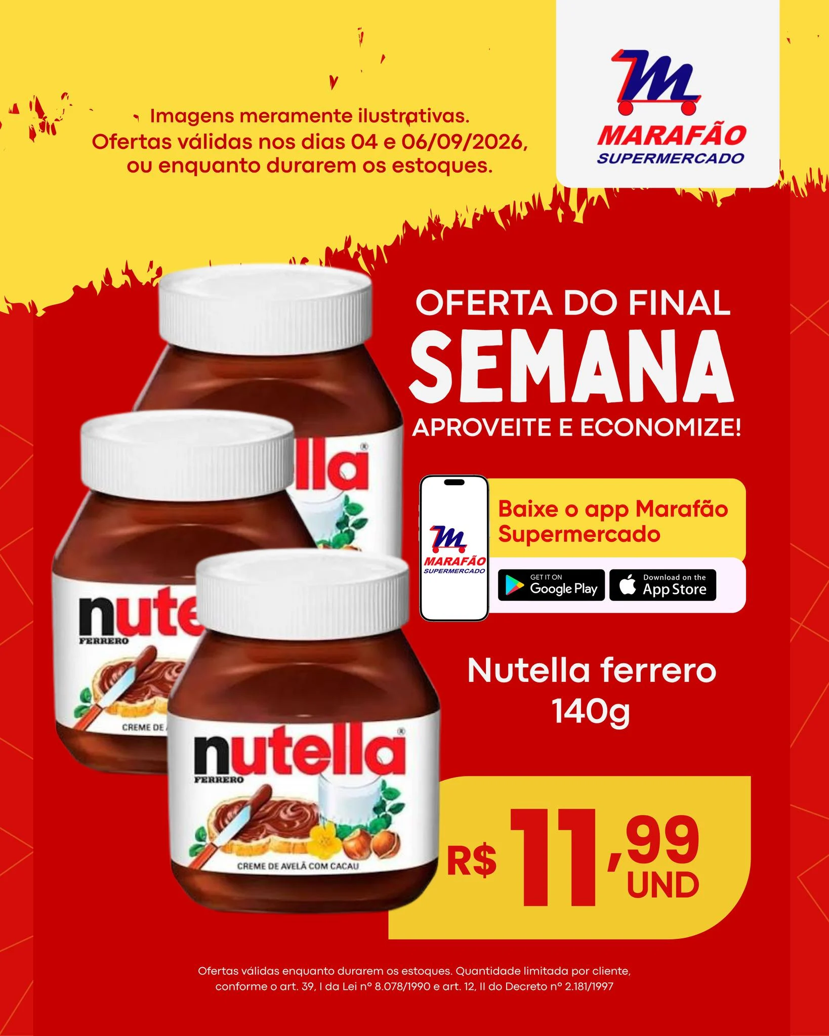 Ofertas Marafão Supermercado | Guariba – 06/09/2026