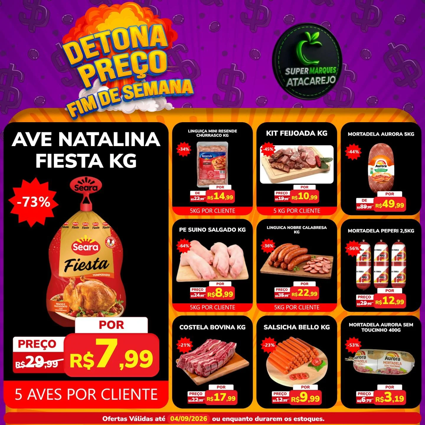 Ofertas Atacarejo Super Marques – 04/09/2026