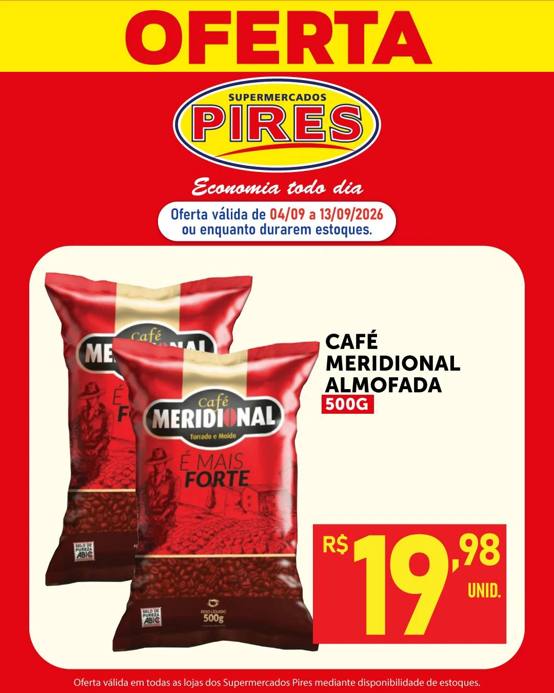 Ofertas Supermercados Pires – 13/09/2026