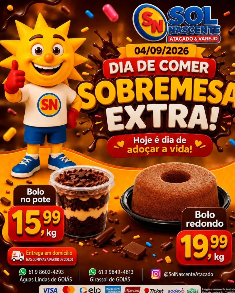 Ofertas Sol Nascente Atacado e Varejo | Supermercado – 04/09/2025