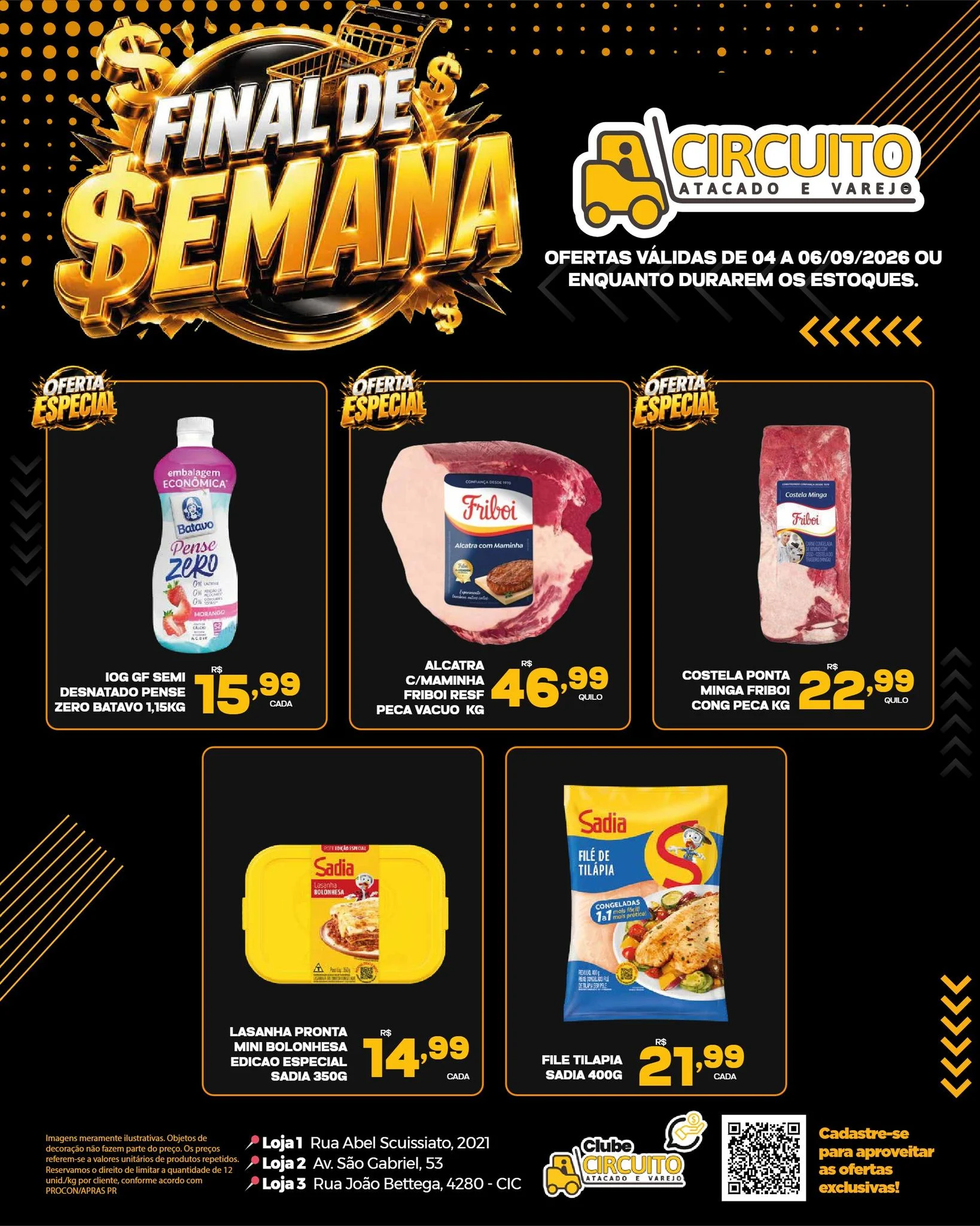 Ofertas Circuito Atacado e Varejo – 06/09/2026