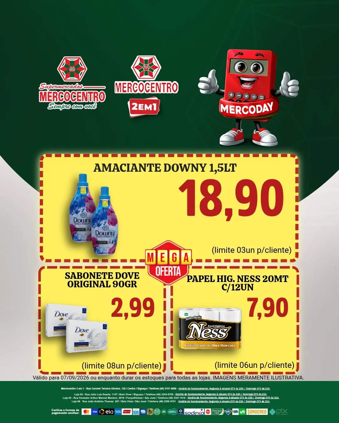 Ofertas SUPERMERCADOS MERCOCENTRO 🛒