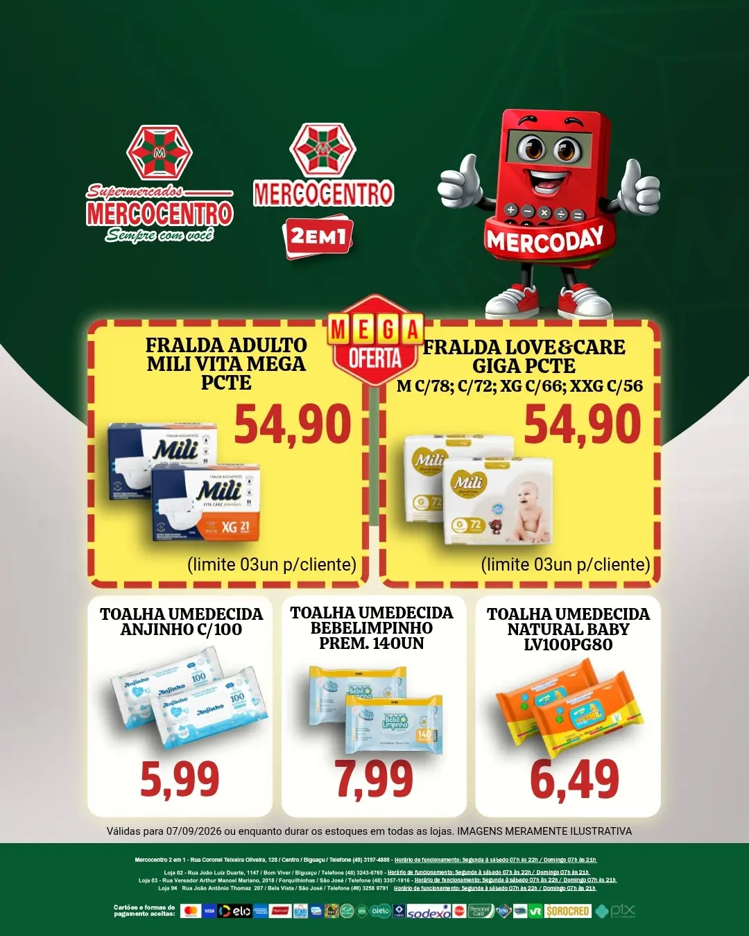 Ofertas SUPERMERCADOS MERCOCENTRO 🛒