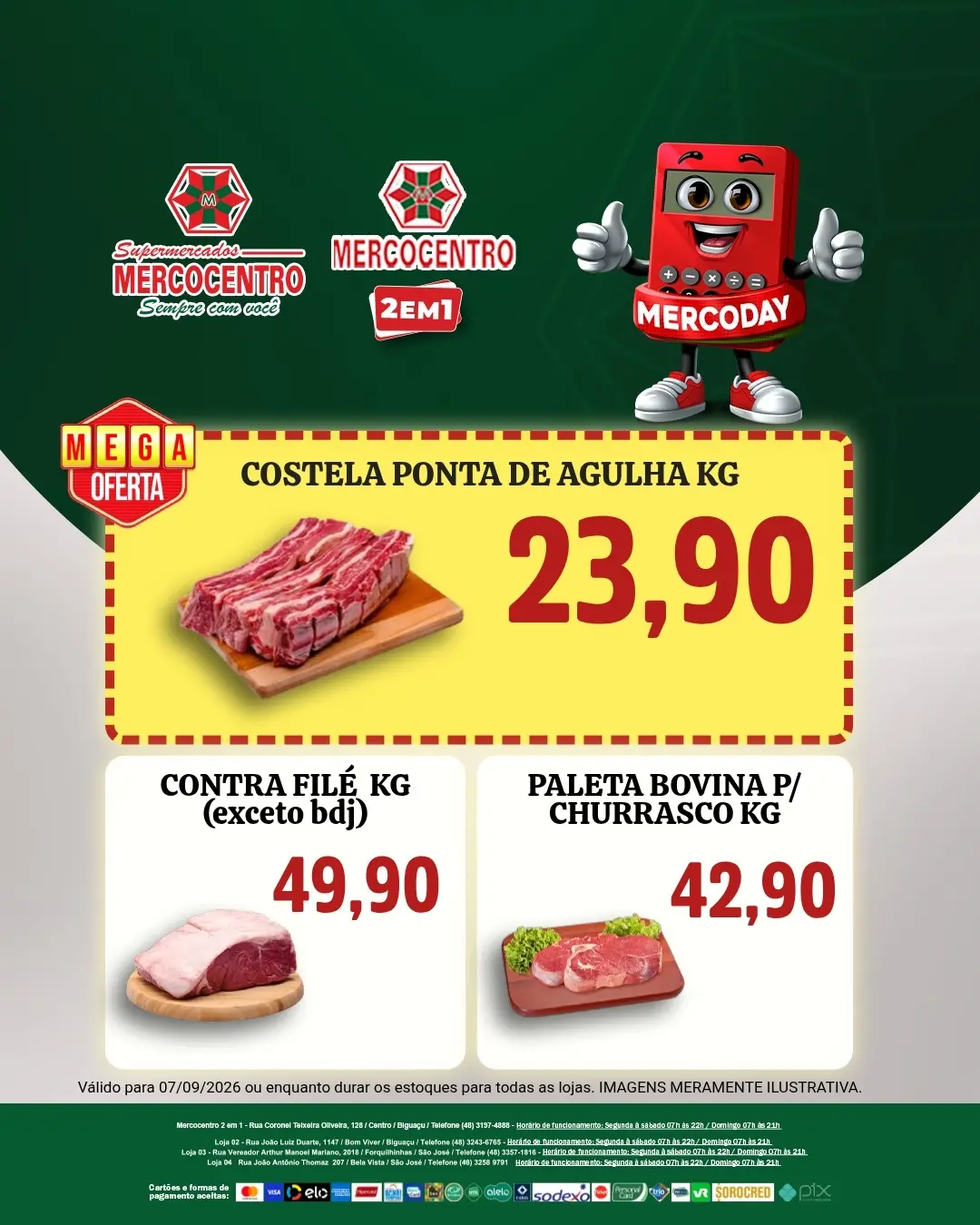 Ofertas SUPERMERCADOS MERCOCENTRO 🛒