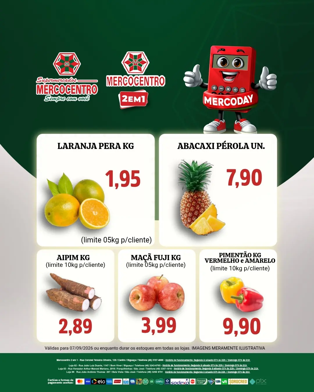Ofertas SUPERMERCADOS MERCOCENTRO 🛒