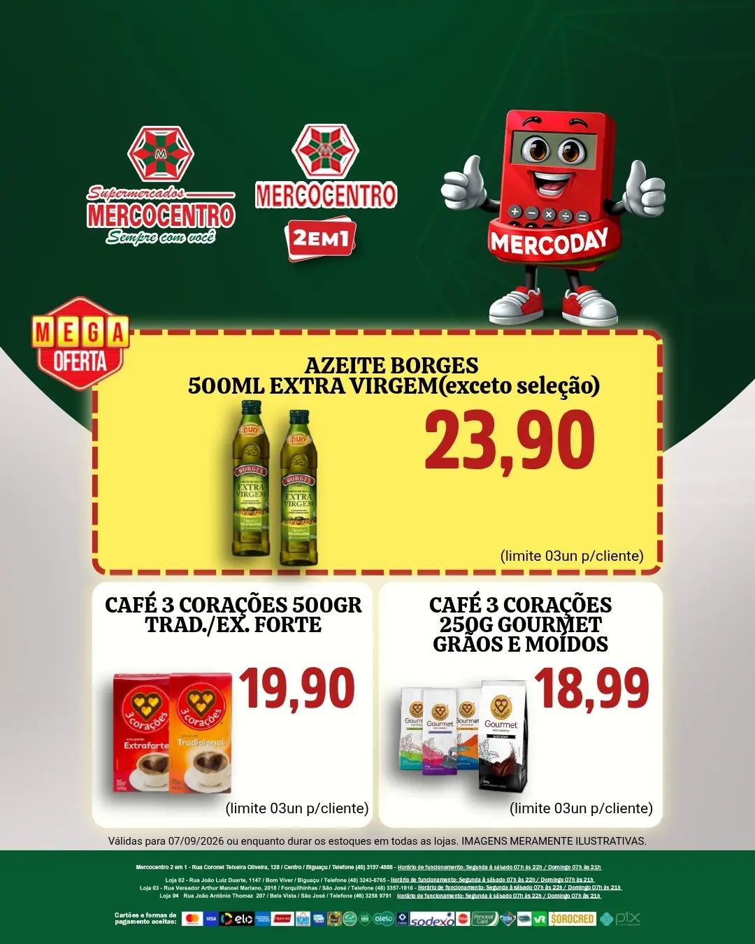 Ofertas SUPERMERCADOS MERCOCENTRO 🛒