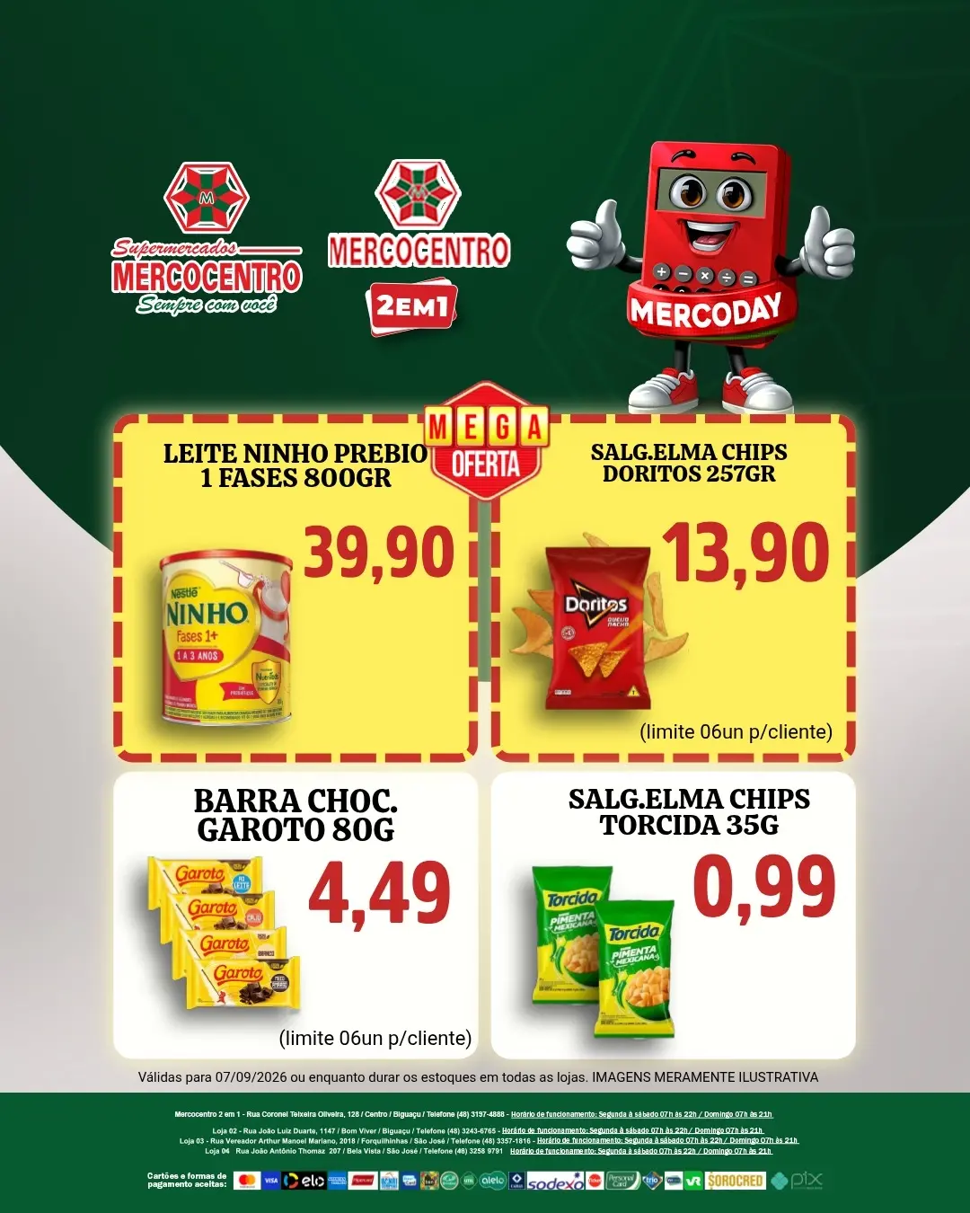 Ofertas SUPERMERCADOS MERCOCENTRO 🛒