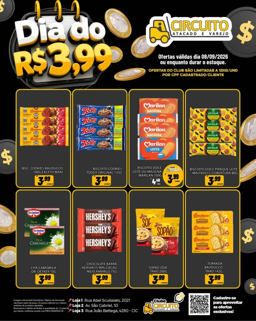 Ofertas Circuito Atacado e Varejo – 08/09/2026
