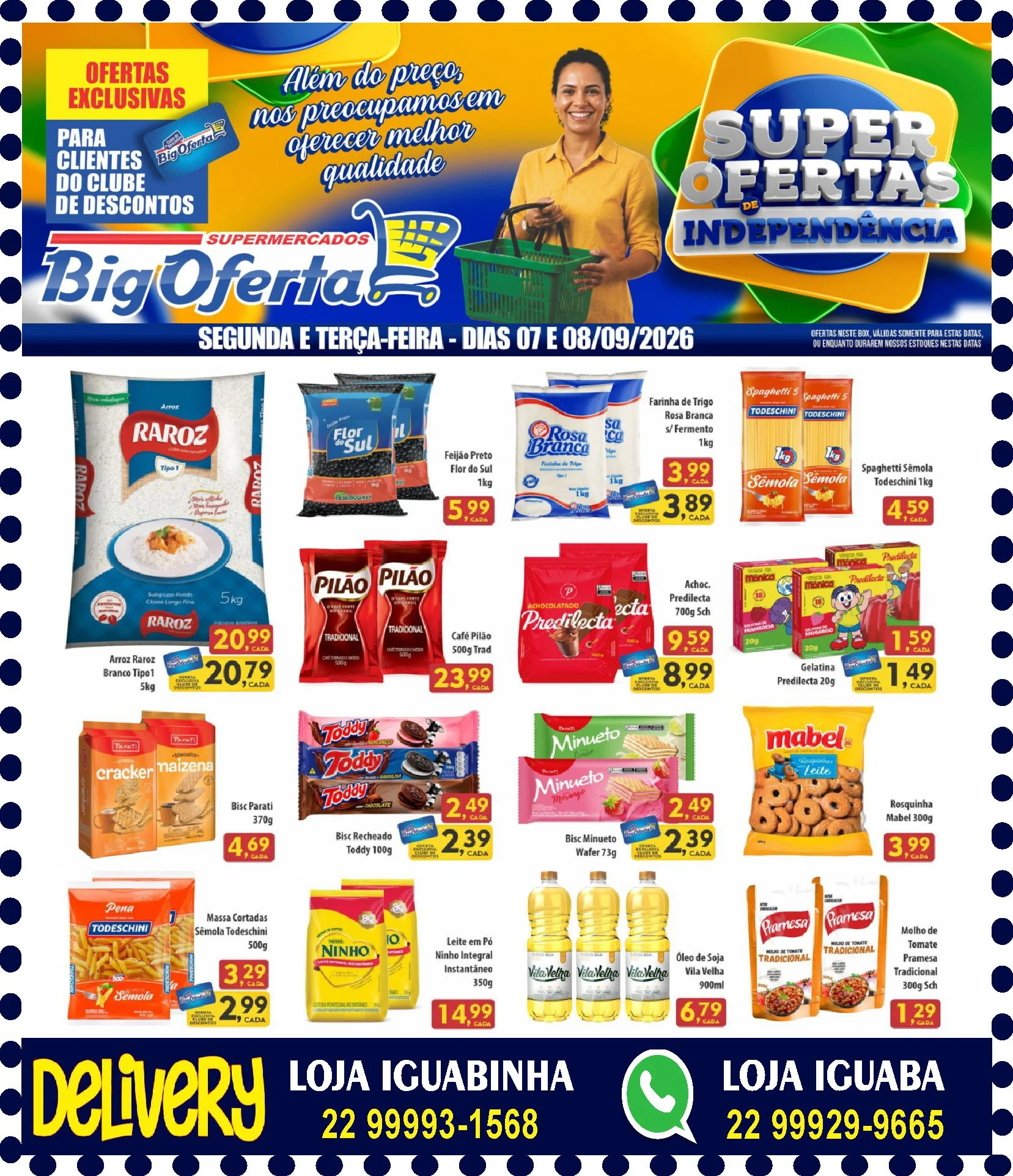 Ofertas Supermercado Big Oferta – 08/09/2026 Ofertas Supermercado Big Oferta – 08/09/2026