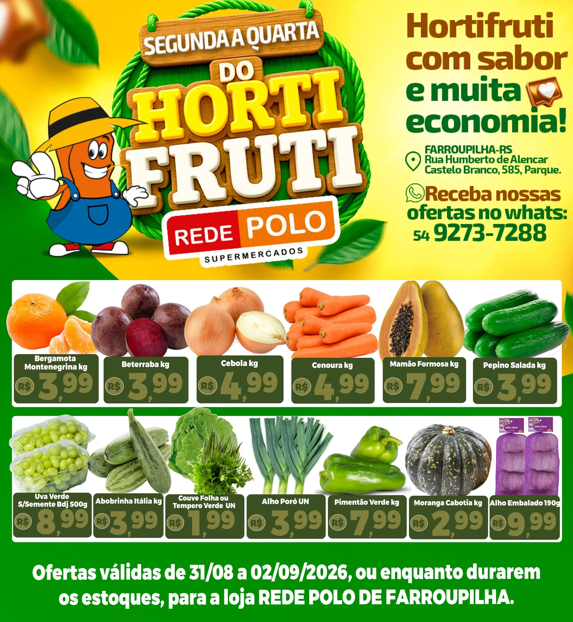 Ofertas Rede Polo Farroupilha