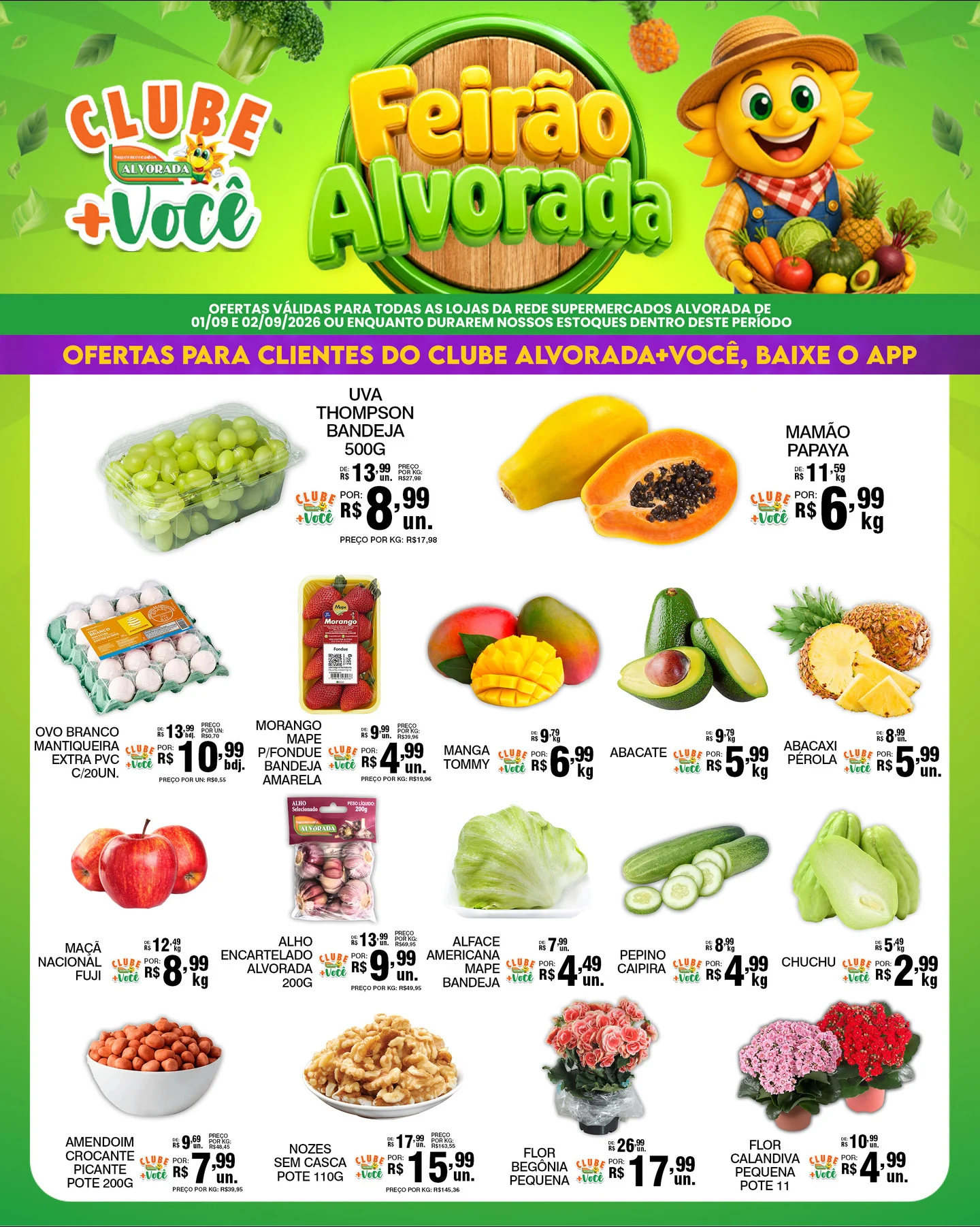 Ofertas Supermercados Alvorada – 02/09/2026