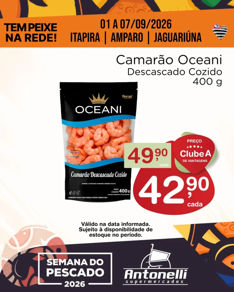 Ofertas Antonelli Supermercados – 01/09/2026