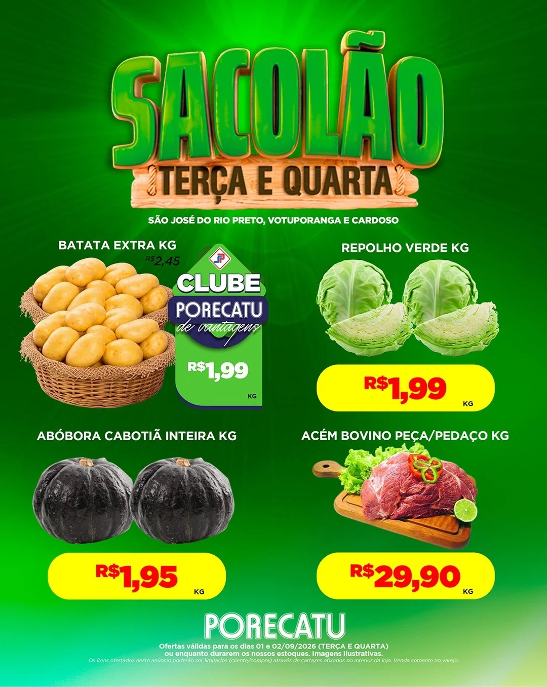 Ofertas Super Porecatu – 02/09/2026