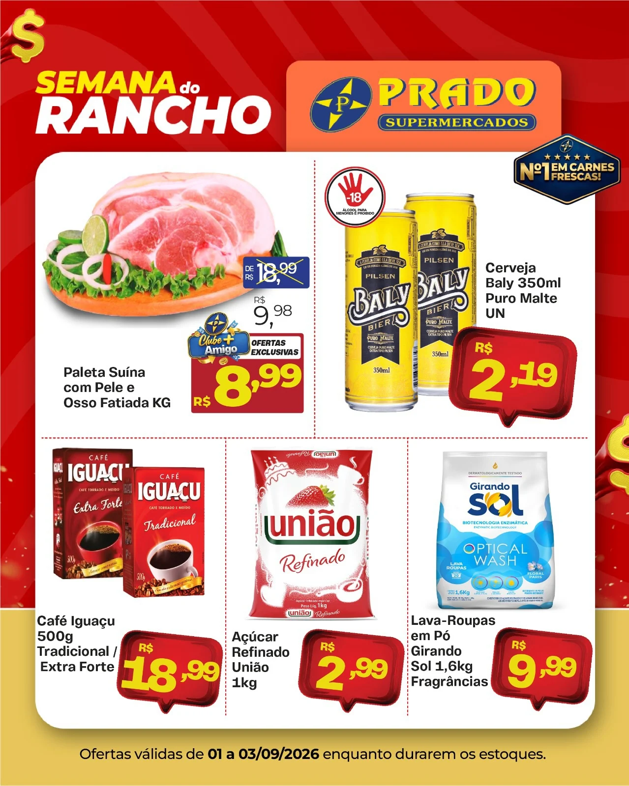 Ofertas Perfil oficial – Prado supermercados – 01/09/2026