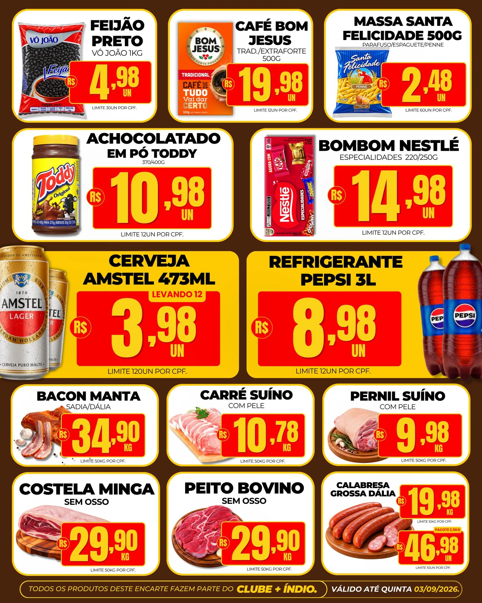 Ofertas Supermercados Índio