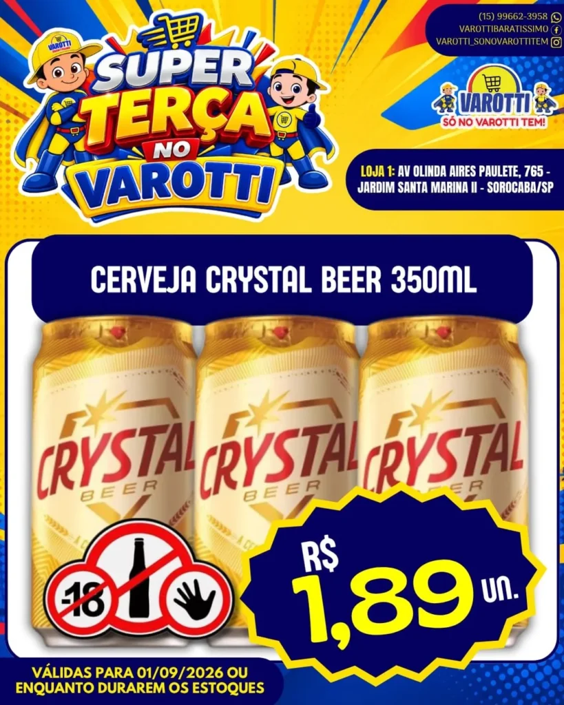 Ofertas Varotti- só no varotti tem – 01/09/2026