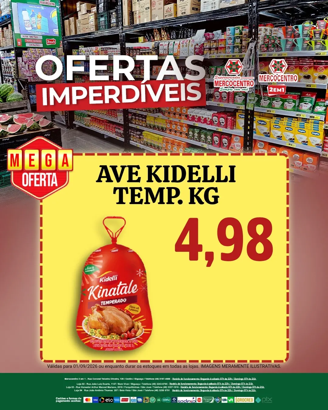 Ofertas SUPERMERCADOS MERCOCENTRO 🛒